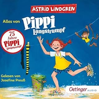 Alles von Pippi Langstrumpf Audiolibro Por Astrid Lindgren arte de portada