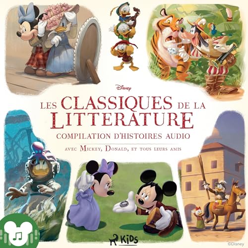 Les Classiques de la littérature Audiobook By Disney cover art