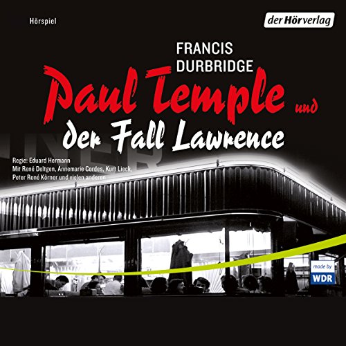 Couverture de Paul Temple und der Fall Lawrence