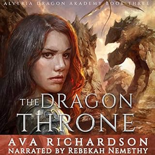 The Dragon Throne Audiolibro Por Ava Richardson arte de portada