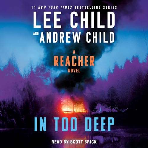 In Too Deep Audiolibro Por Lee Child, Andrew Child arte de portada