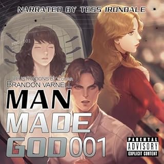 Man Made God 001 Audiolibro Por Brandon Varnell arte de portada