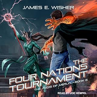 The Four Nations Tournament Audiolibro Por James E. Wisher arte de portada