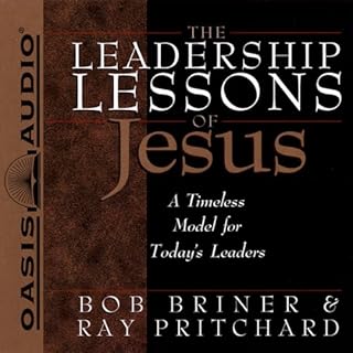 The Leadership Lessons of Jesus Audiolibro Por Bob Briner, Ray Pritchard arte de portada