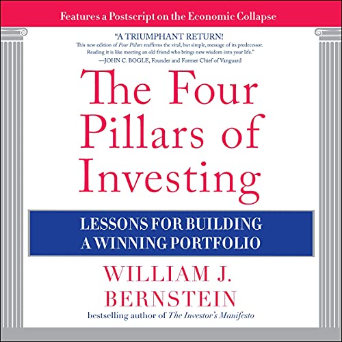 The Four Pillars of Investing Audiobook By William J. Bernstein cover art