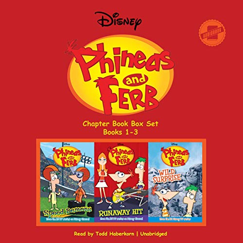 Phineas and Ferb Chapter Book Box Set (Books 1-3) cover art