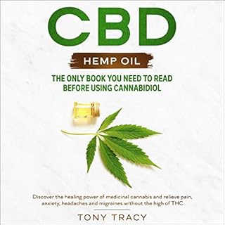 CBD Hemp Oil Audiolibro Por Tony Tracy arte de portada