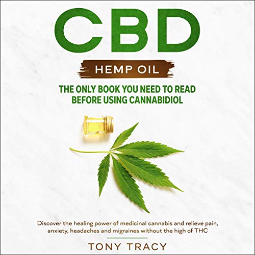 CBD Hemp Oil Audiolibro Por Tony Tracy arte de portada