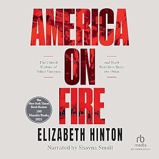 America on Fire Audiolibro Por Elizabeth Hinton arte de portada