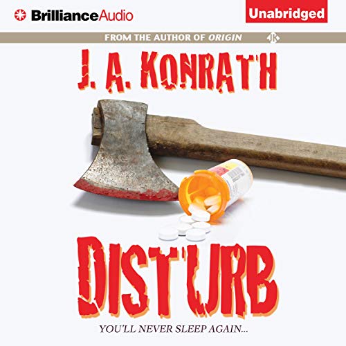 Disturb Audiolibro Por J. A. Konrath arte de portada