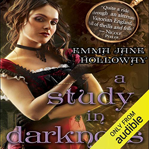 A Study in Darkness Audiolibro Por Emma Jane Holloway arte de portada