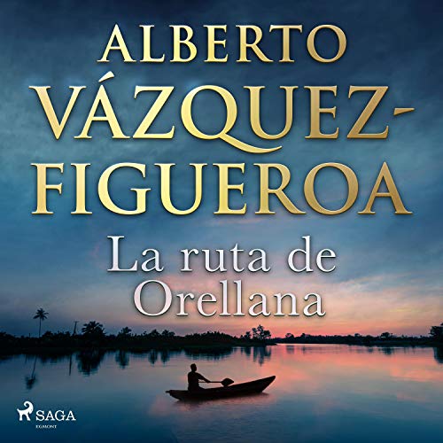 Diseño de la portada del título La ruta de Orellana