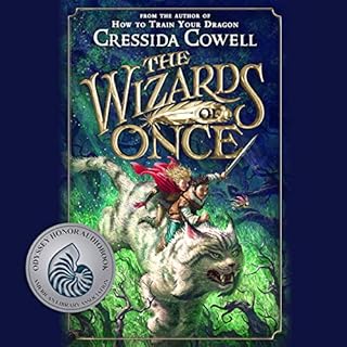 The Wizards of Once Audiolibro Por Cressida Cowell arte de portada