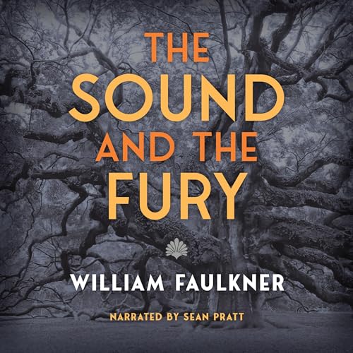 The Sound and the Fury Audiolibro Por William Faulkner arte de portada