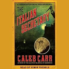 The Italian Secretary Audiolibro Por Caleb Carr arte de portada