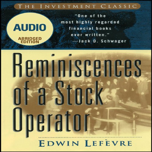 HOLD FOR NARRATOR Reminiscences of a Stock Operator - Abridged Audio (Wiley Trading Audio) cover art