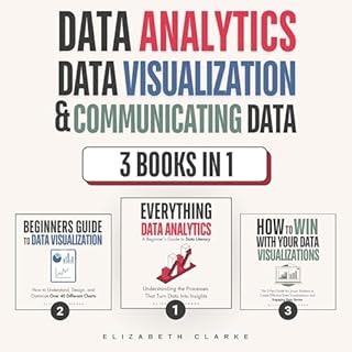 Data Analytics, Data Visualization & Communicating Data: 3 books in 1 Audiobook By Elizabeth Clarke cover art