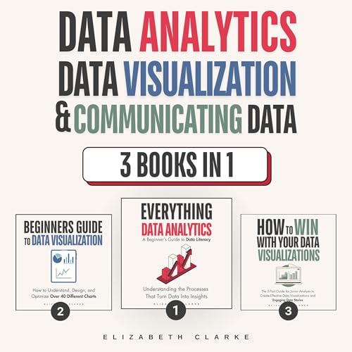 Data Analytics, Data Visualization & Communicating Data: 3 books in 1 Audiobook By Elizabeth Clarke cover art