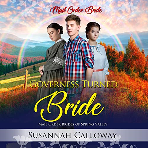 Governess Turned Bride Audiobook By Susannah Calloway cover art