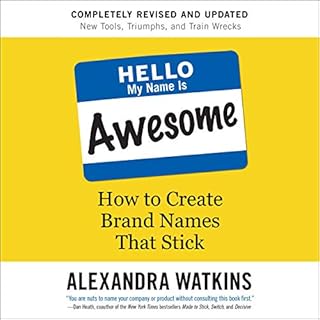 Hello My Name Is Awesome Audiobook By Alexandra Watkins cover art