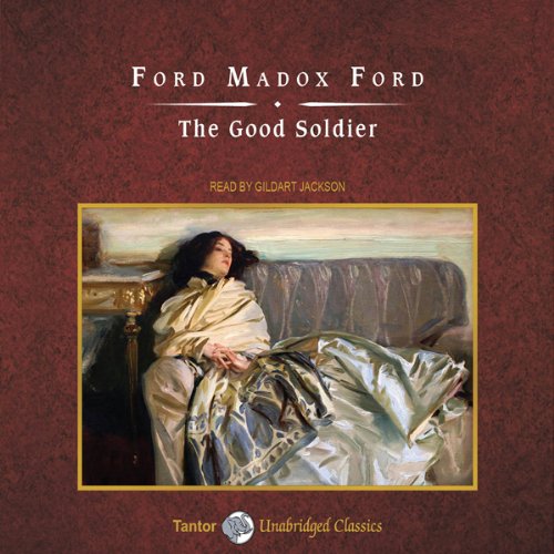 Diseño de la portada del título The Good Soldier