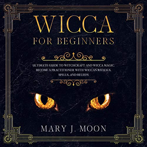 Wicca for Beginners Audiolibro Por Mary J. Moon arte de portada