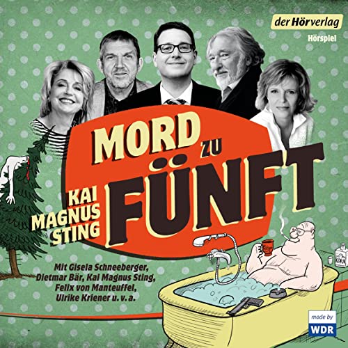 Mord zu fünft Audiolibro Por Kai Magnus Sting, Ulla Illerhaus, Thomas Leutzbach, Julie Grothgar arte de portada