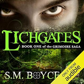 Lichgates Audiolibro Por S.M. Boyce arte de portada