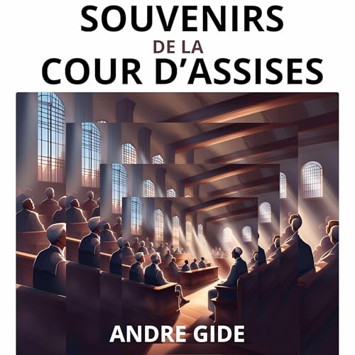 Diseño de la portada del título Souvenirs de la cour d'assises [Memories of the Assize Court]