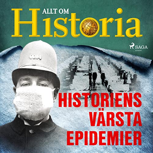 Historiens värsta epidemier Audiolivro Por Allt om Historia capa