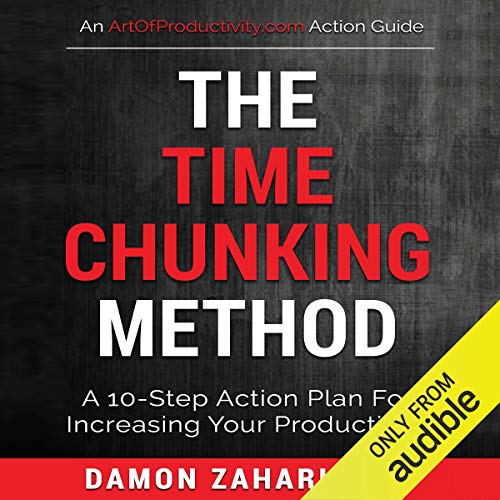 The Time Chunking Method Audiolivro Por Damon Zahariades capa