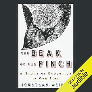 The Beak of the Finch Audiolibro Por Jonathan Weiner arte de portada