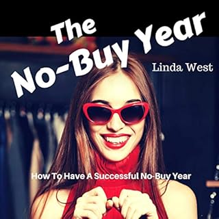 The No-Buy Year Audiolibro Por Linda West arte de portada