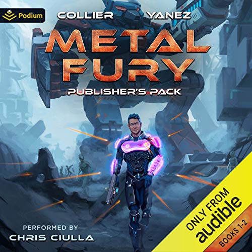 Metal Fury: Publisher's Pack Audiolibro Por Jonathan Yanez, Stevie Collier arte de portada