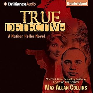 True Detective Audiolibro Por Max Allan Collins arte de portada