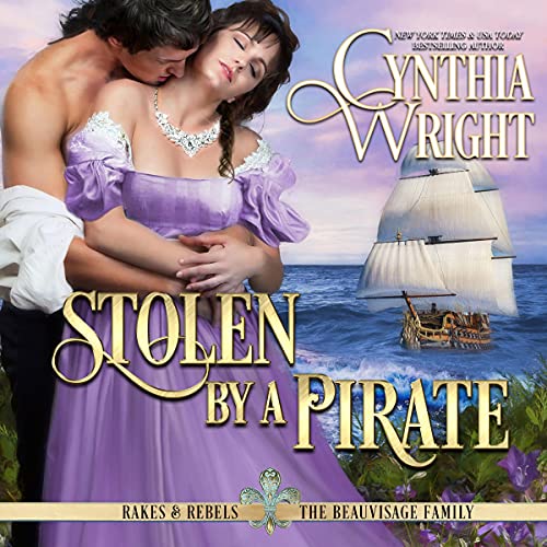 Page de couverture de Stolen by a Pirate