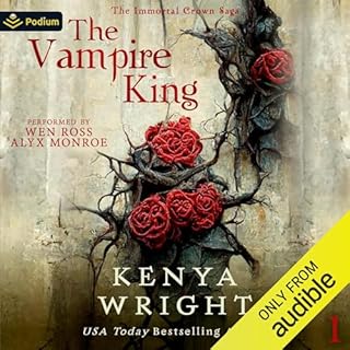 The Vampire King Audiolibro Por Kenya Wright arte de portada