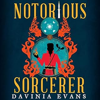 Notorious Sorcerer Audiolibro Por Davinia Evans arte de portada