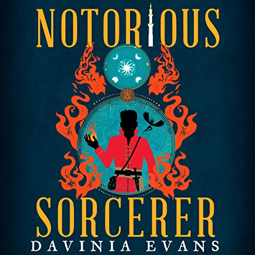 Notorious Sorcerer Audiolibro Por Davinia Evans arte de portada