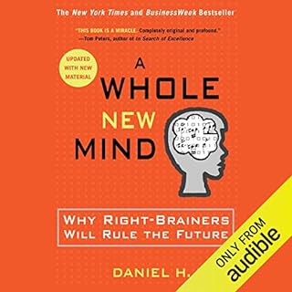 A Whole New Mind Audiolibro Por Daniel H. Pink arte de portada