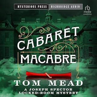 Cabaret Macabre Audiolibro Por Tom Mead arte de portada