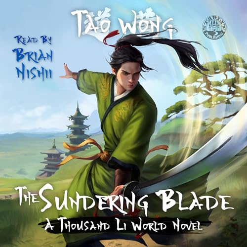 The Sundering Blade Audiolibro Por Tao Wong arte de portada