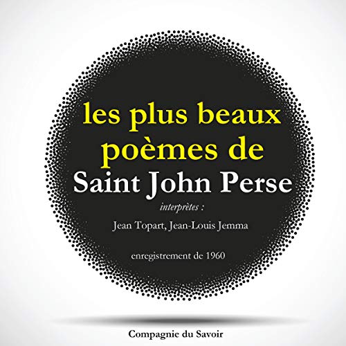 Les plus beaux poèmes de Saint-John Perse cover art