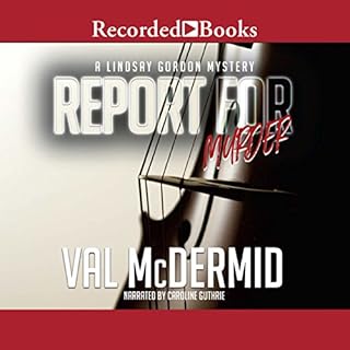 Report for Murder Audiolibro Por Val McDermid arte de portada