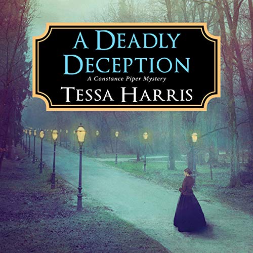 Diseño de la portada del título A Deadly Deception