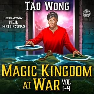 Magic Kingdom at War, Vol 1-4 Audiolibro Por Tao Wong arte de portada