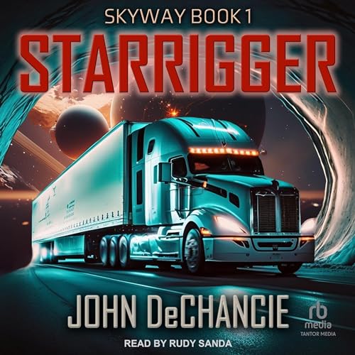 Starrigger Audiolibro Por John DeChancie arte de portada