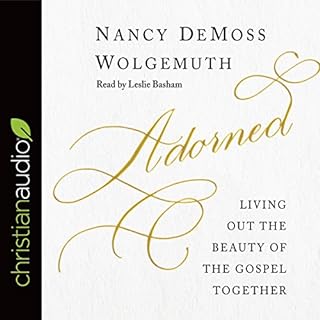 Adorned Audiobook By Nancy DeMoss Wolgemuth cover art