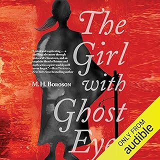 The Girl with Ghost Eyes Audiolibro Por M. H. Boroson arte de portada