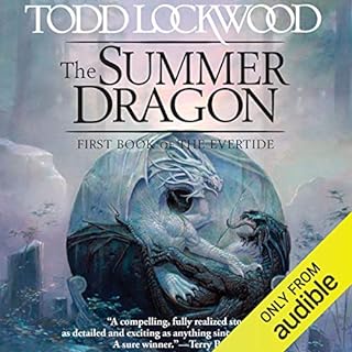 The Summer Dragon Audiolibro Por Todd Lockwood arte de portada